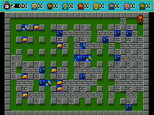 Mega Bomberman - 8 Player Demo Screenthot 2